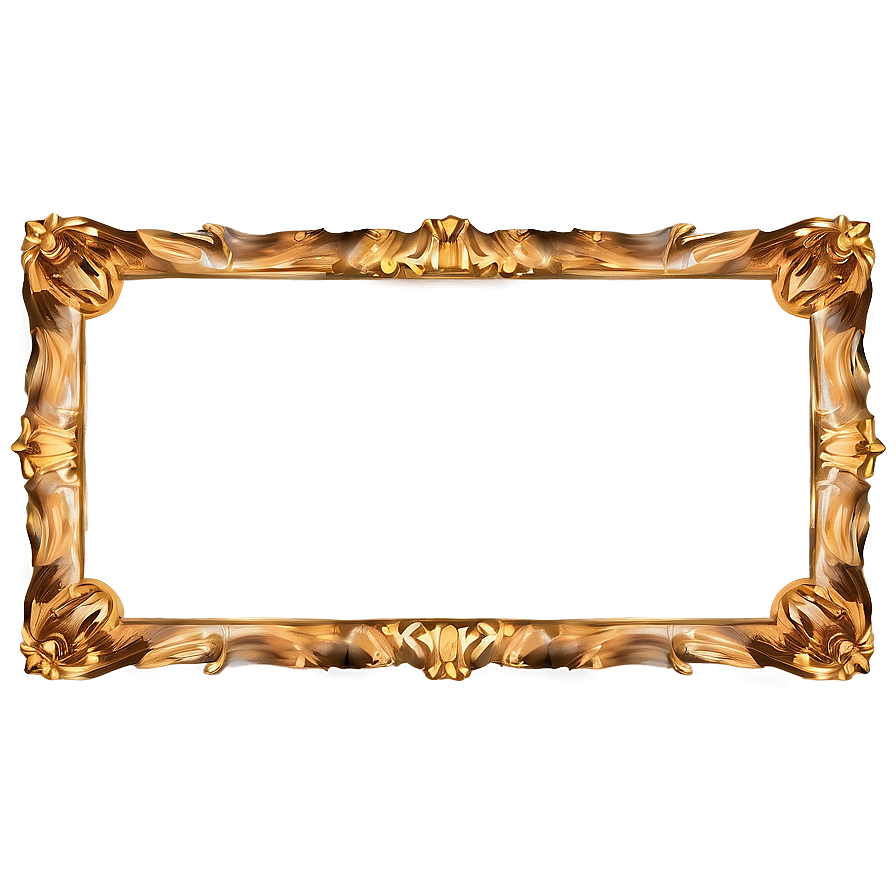 Radiant Gold Frame Png 61