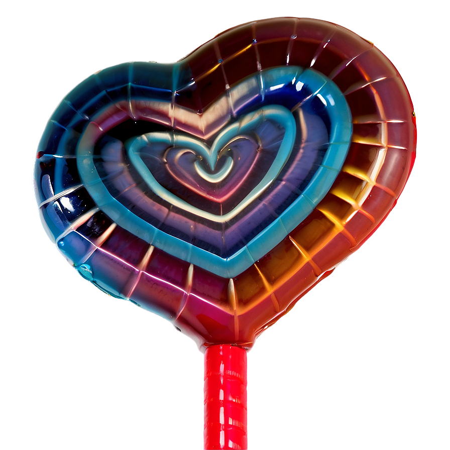 Radiant Heart Lollipop Png Pih