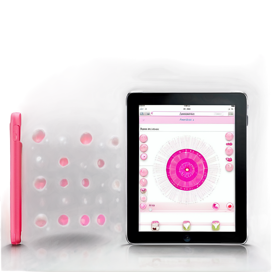 Radiant Pink Ipad Png Svq