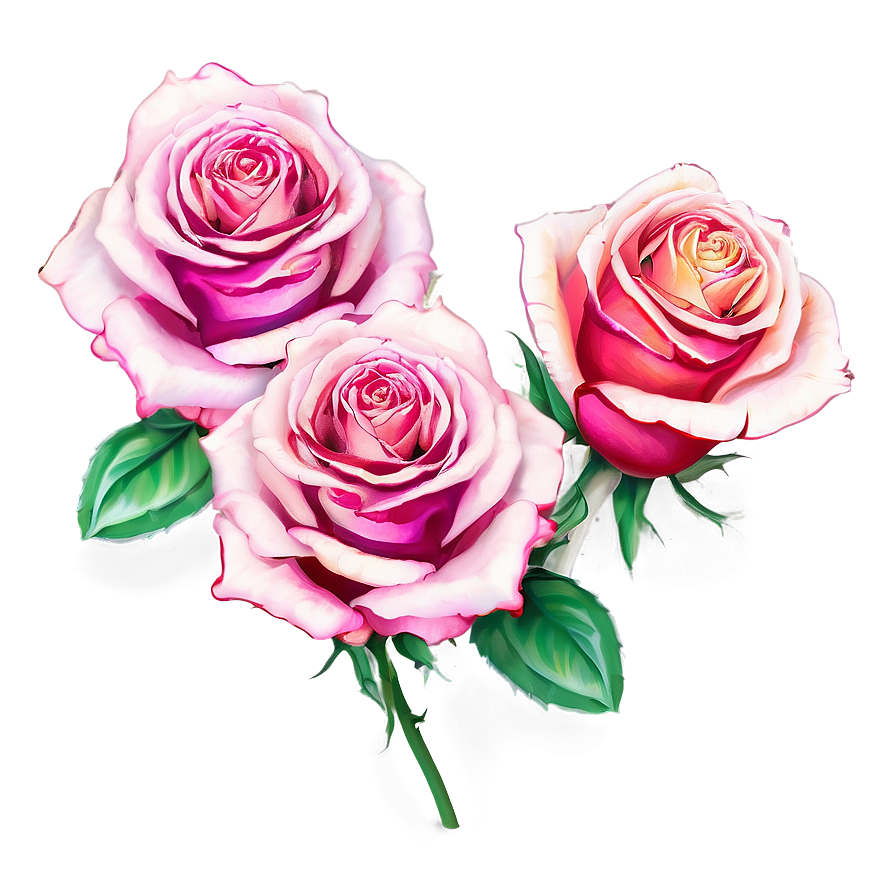 Radiant Roses Spring Png Tvf34