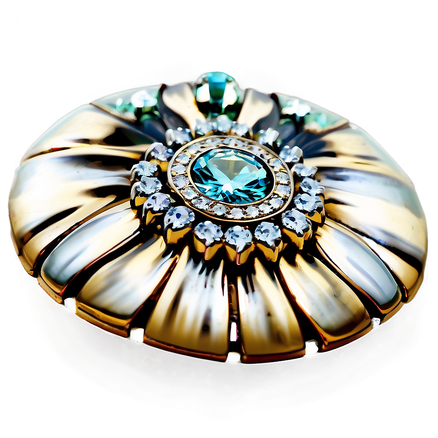 Radiant Tiffany Brooch Png Jiw