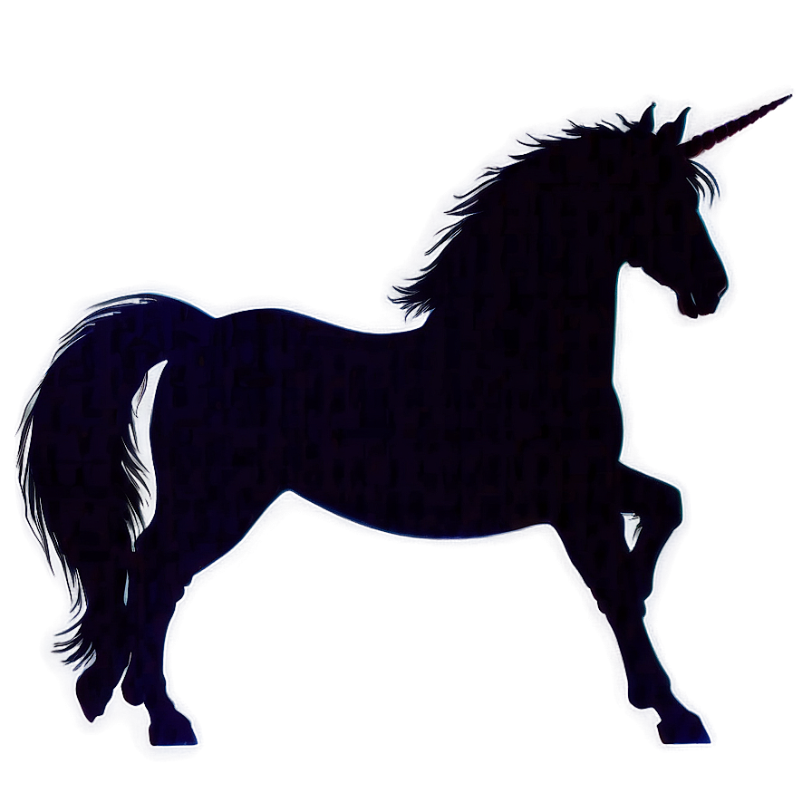 Radiant Unicorn Silhouette Png Ttv