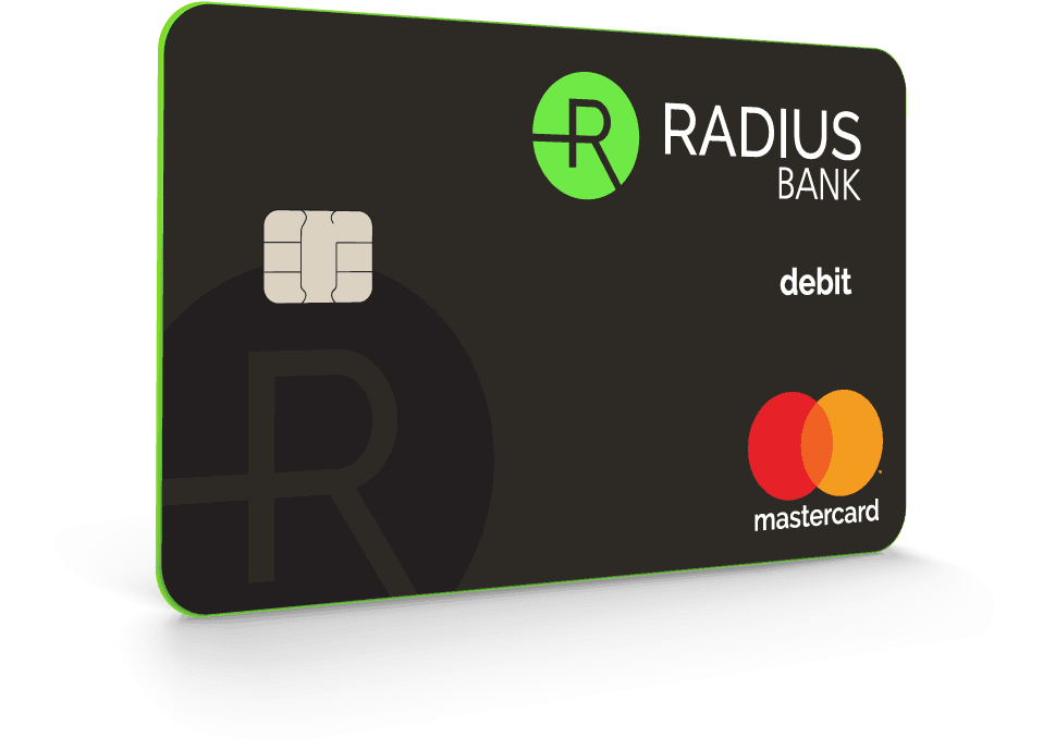 Radius Bank Mastercard Debit Card