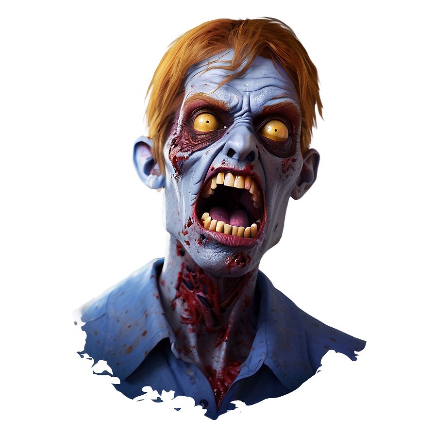 Rage Filled Zombie Png Shc