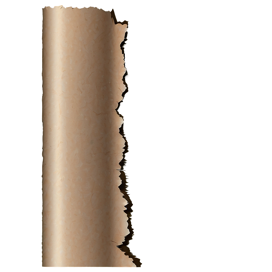 Ragged Paper Edge Illustration Png 06272024