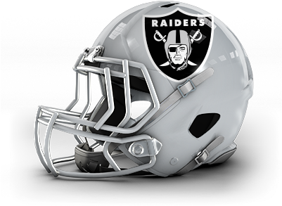 Raiders Football Helmet3 D Render