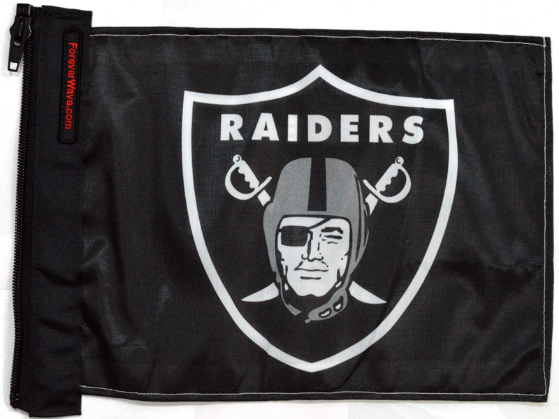 Raiders Team Logo Flag