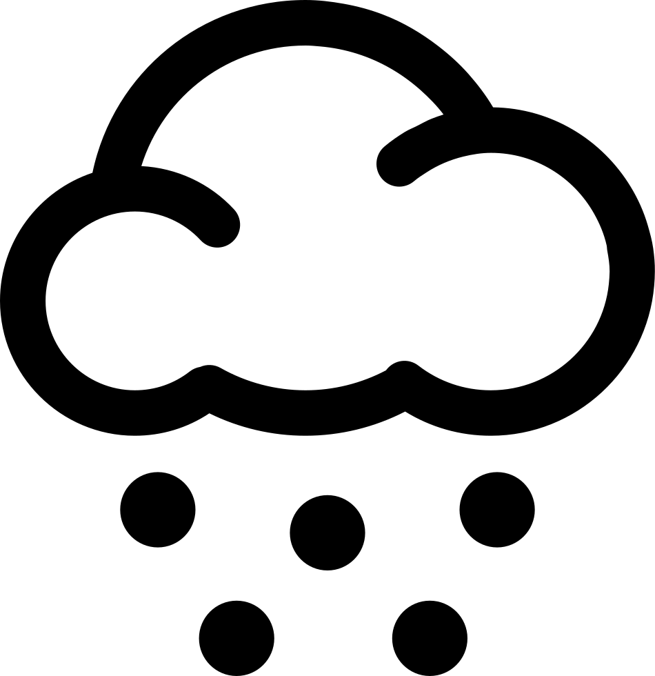 Rain Cloud Icon