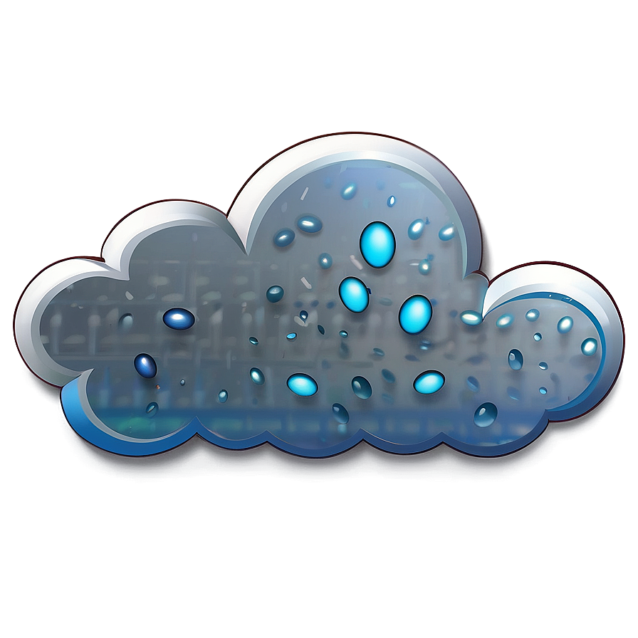 Rain Cloud Icon Png Htd