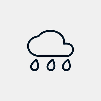 Rain Cloud Icon