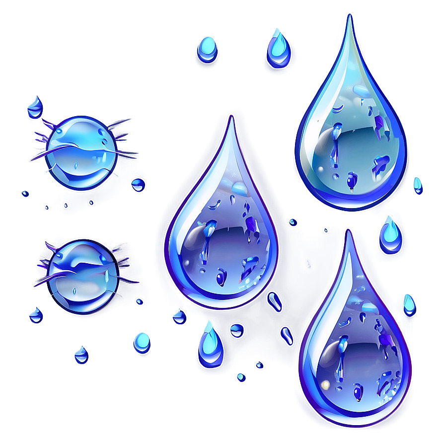 Rain Drops Png Xxh