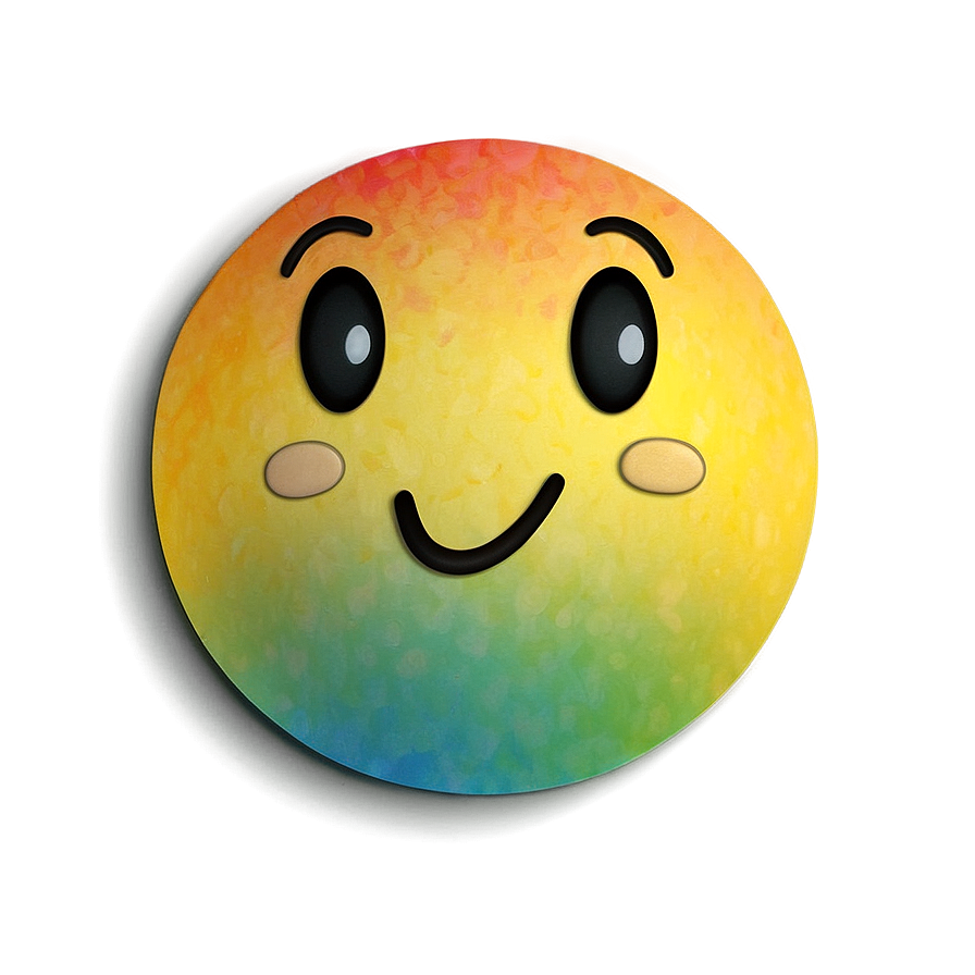 Rainbow Bliss Emoji Png 45