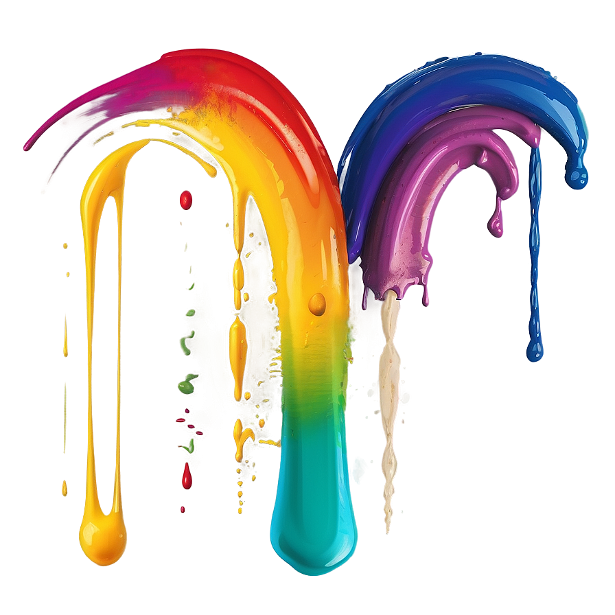 Rainbow Brush Stroke Png 05252024