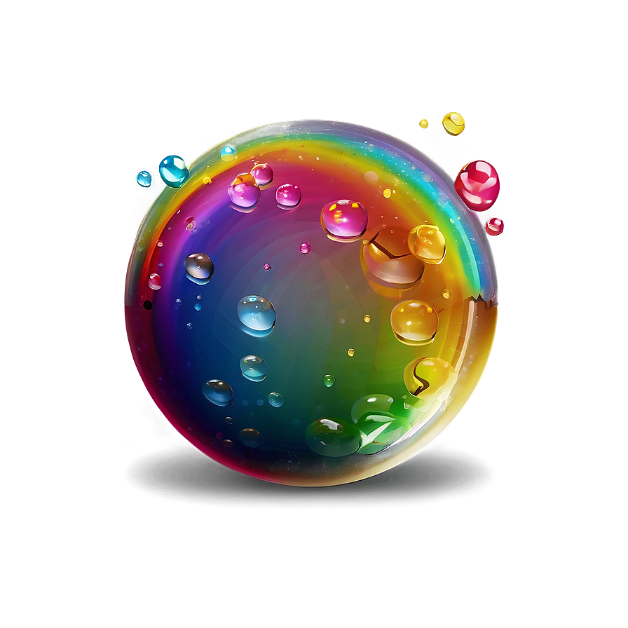 Rainbow Bubble Png 92