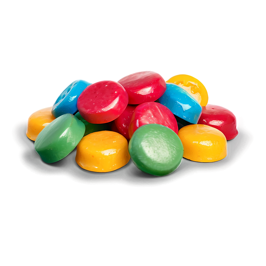 Rainbow Candies Png 06242024