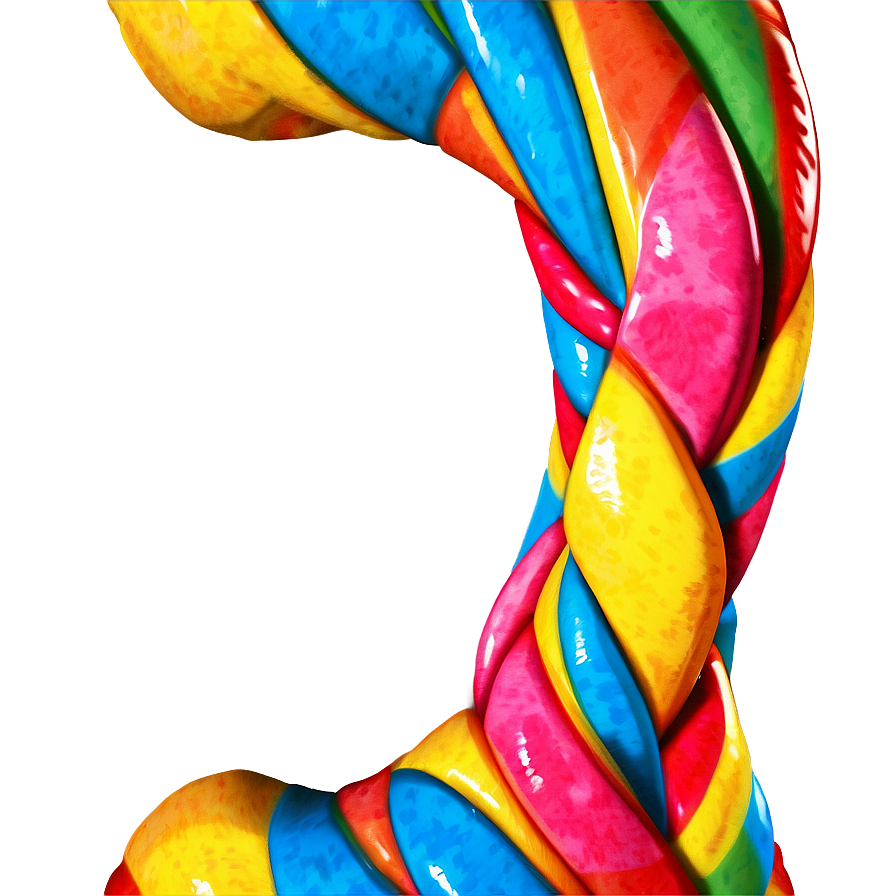 Rainbow Candy Twist Png Yhq