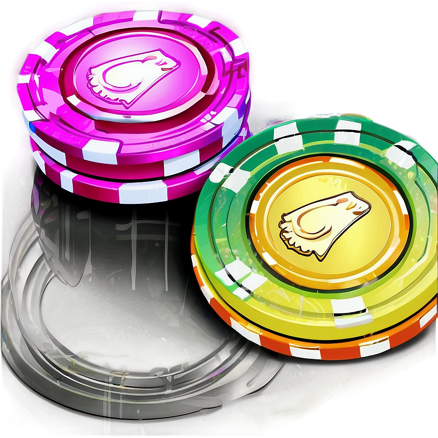 Rainbow Casino Chips Png Fya11