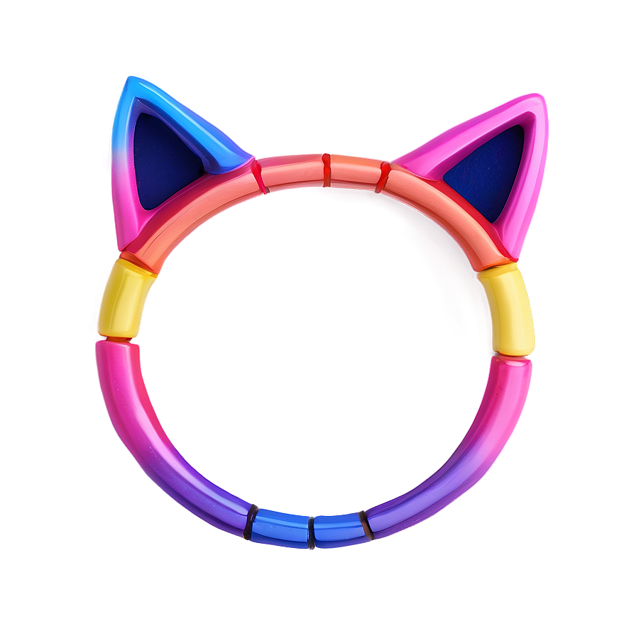 Rainbow Cat Ear Png Dve23