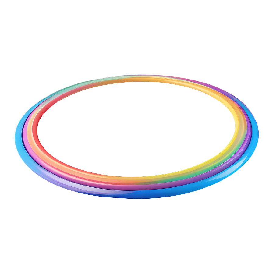 Rainbow Circle Fantasy Art Png 06262024