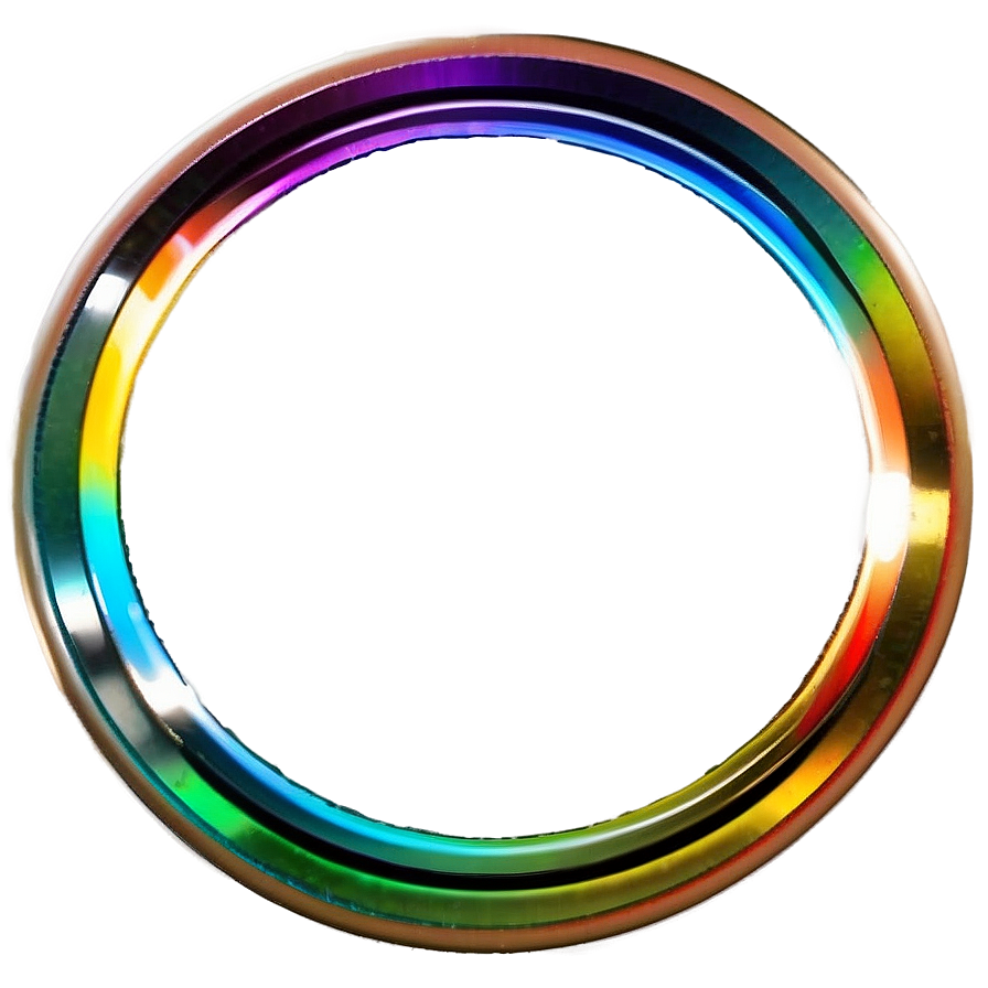 Rainbow Circle Frame Png Mll62