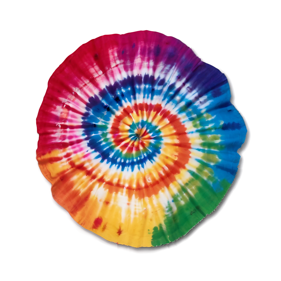 Rainbow Circle Tie-dye Swirl Png Ljt