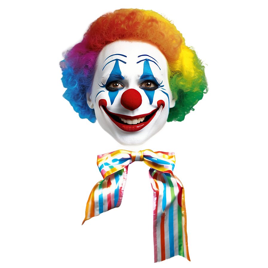 Rainbow Clown Nose Png 05252024