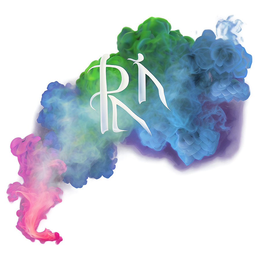 Rainbow Color Smoke Effect Png Vcb