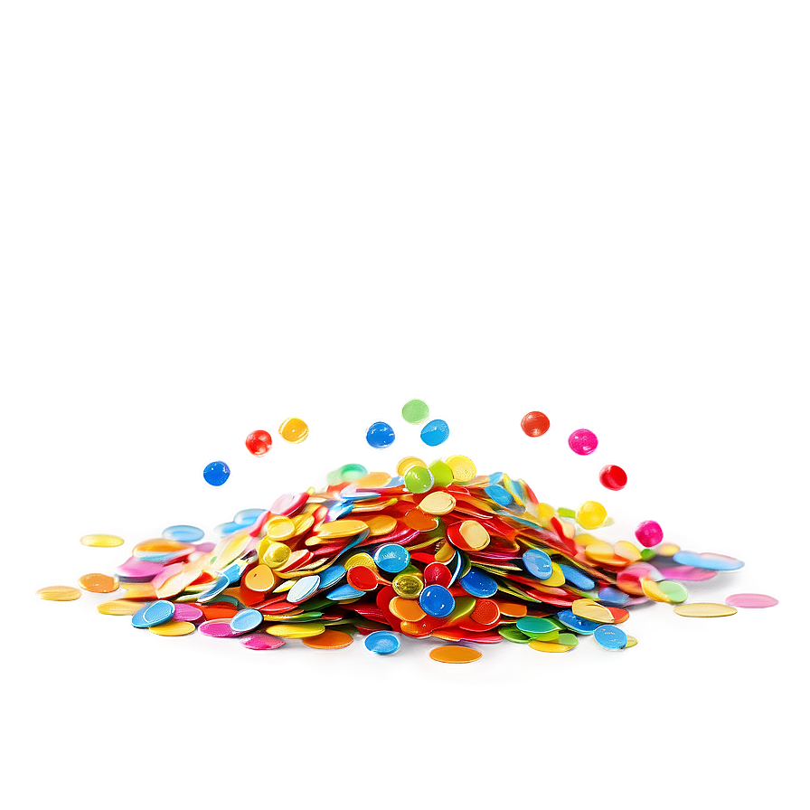 Rainbow Confetti Png Uyv44