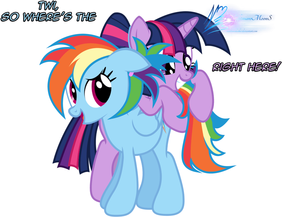 Rainbow Dashand Twilight Sparkle Friendship