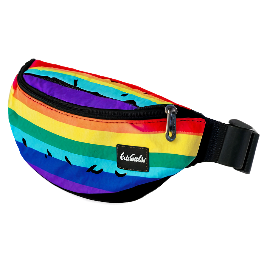 Rainbow Fanny Pack Png 37