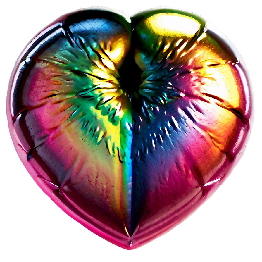 Rainbow Heart A