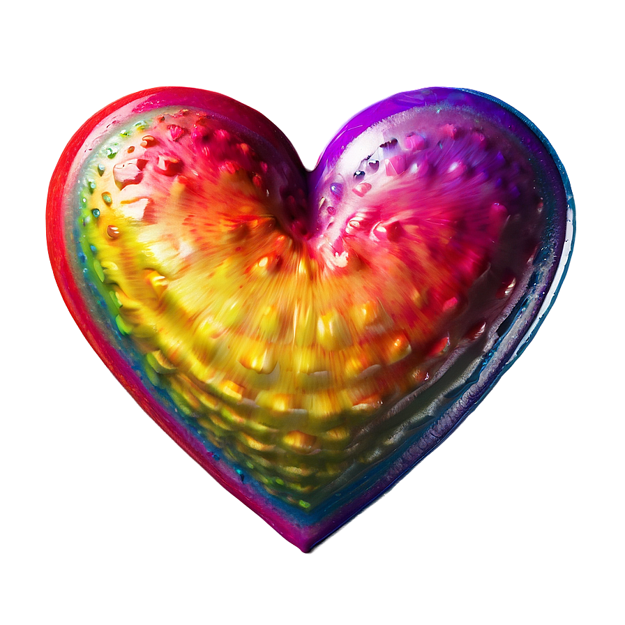 Rainbow Heart Clipart Png Slp7