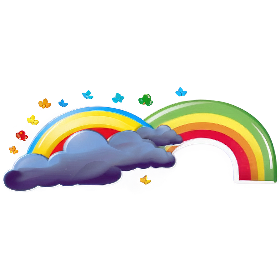 Rainbow Illustration Png Kye79