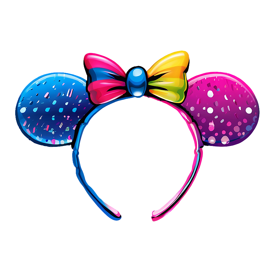 Rainbow Minnie Mouse Ears Png Arn45