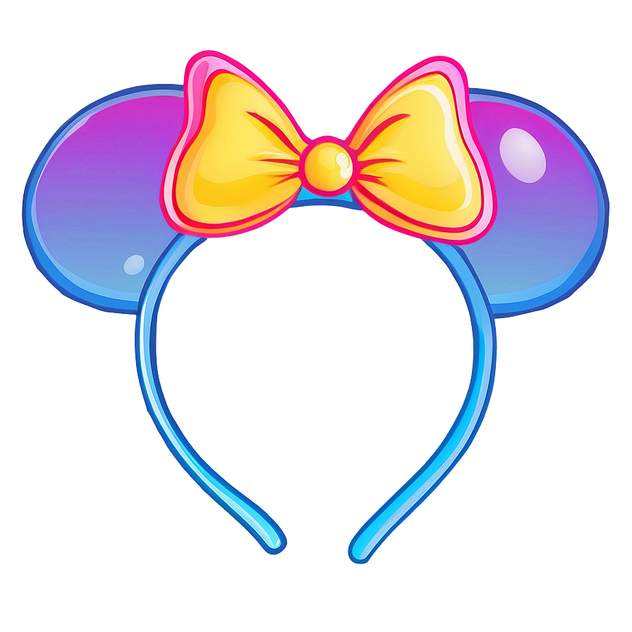 Rainbow Minnie Mouse Ears Png Mwe89