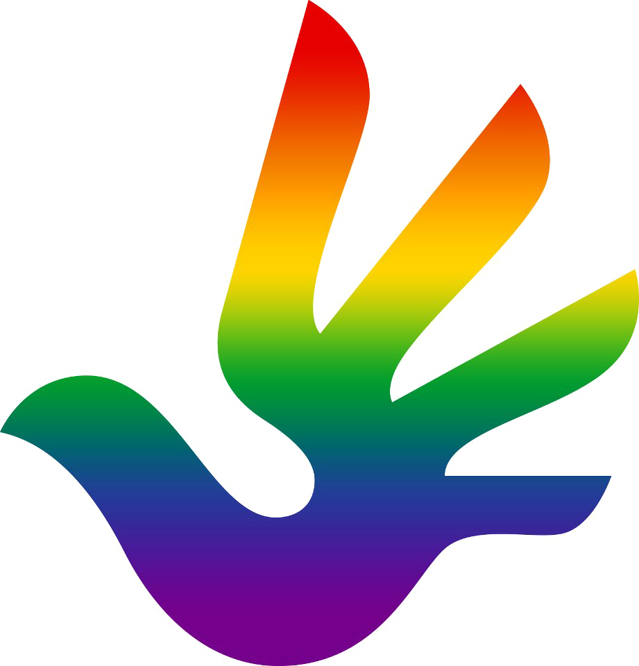 Rainbow Peace Symbol