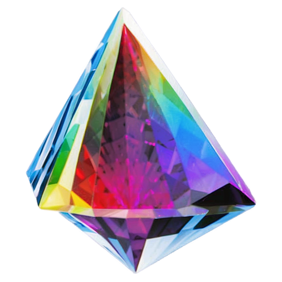 Rainbow Prism Facet Png 04292024