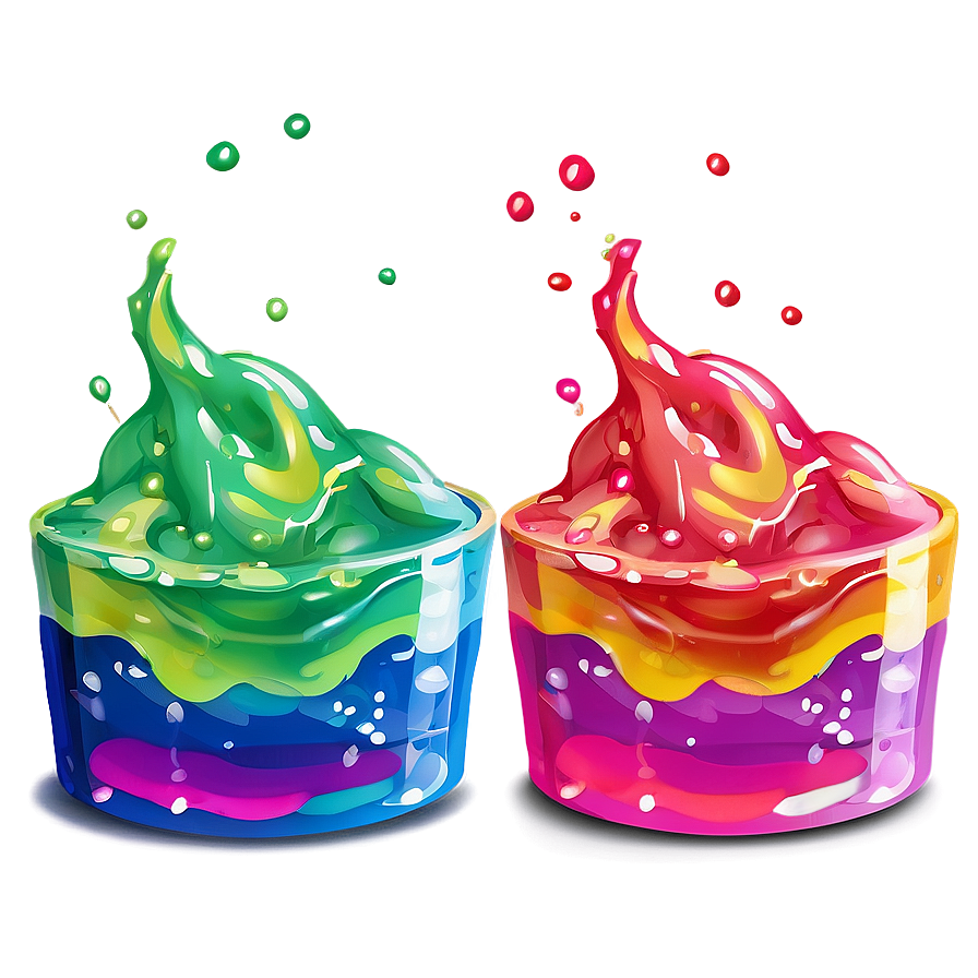 Rainbow Slime Mix Png Coq