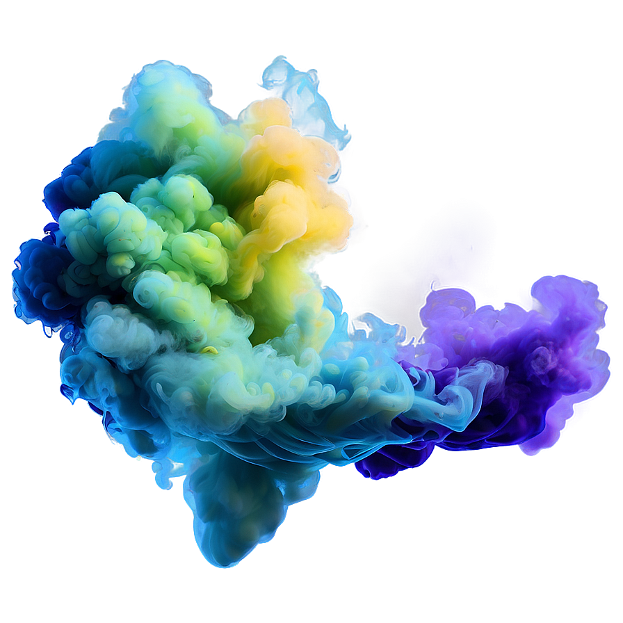 Rainbow Smoke Effect Png Tgj