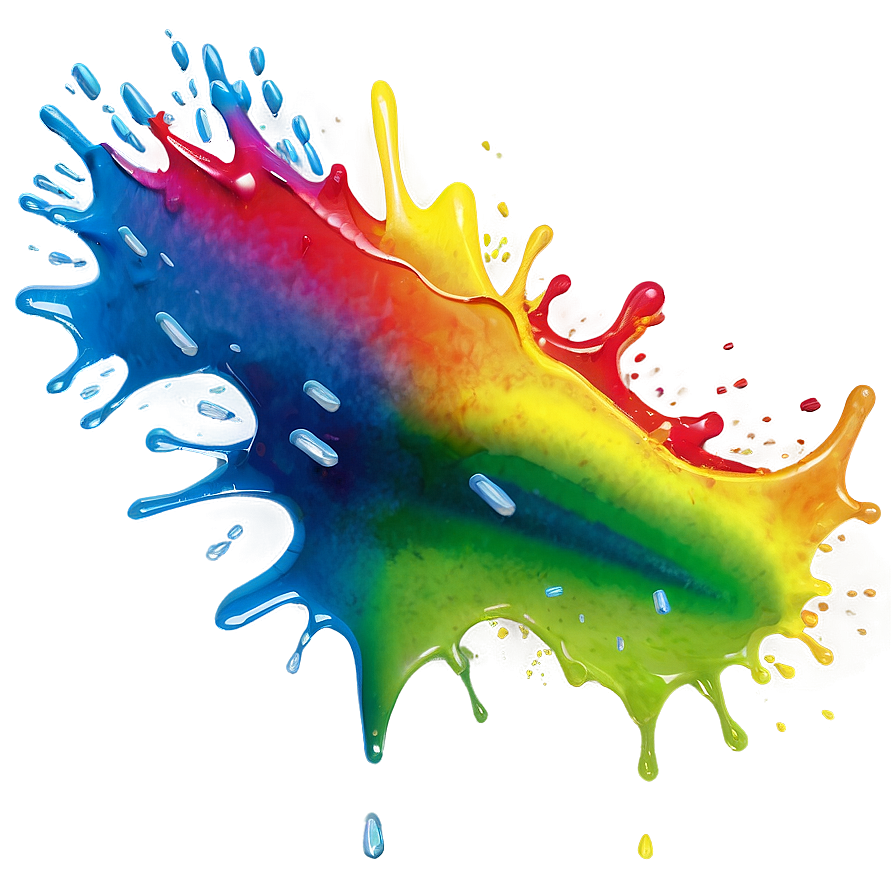 Rainbow Splash Png 71