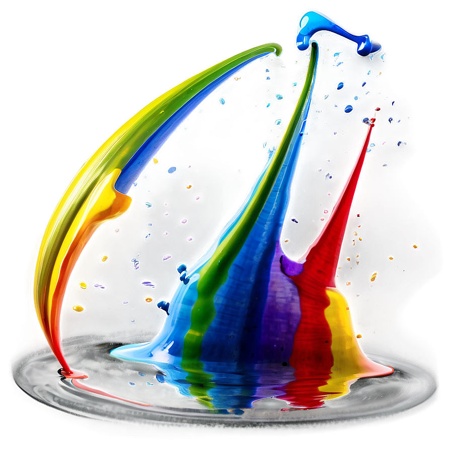 Rainbow Splash Png Vpv7