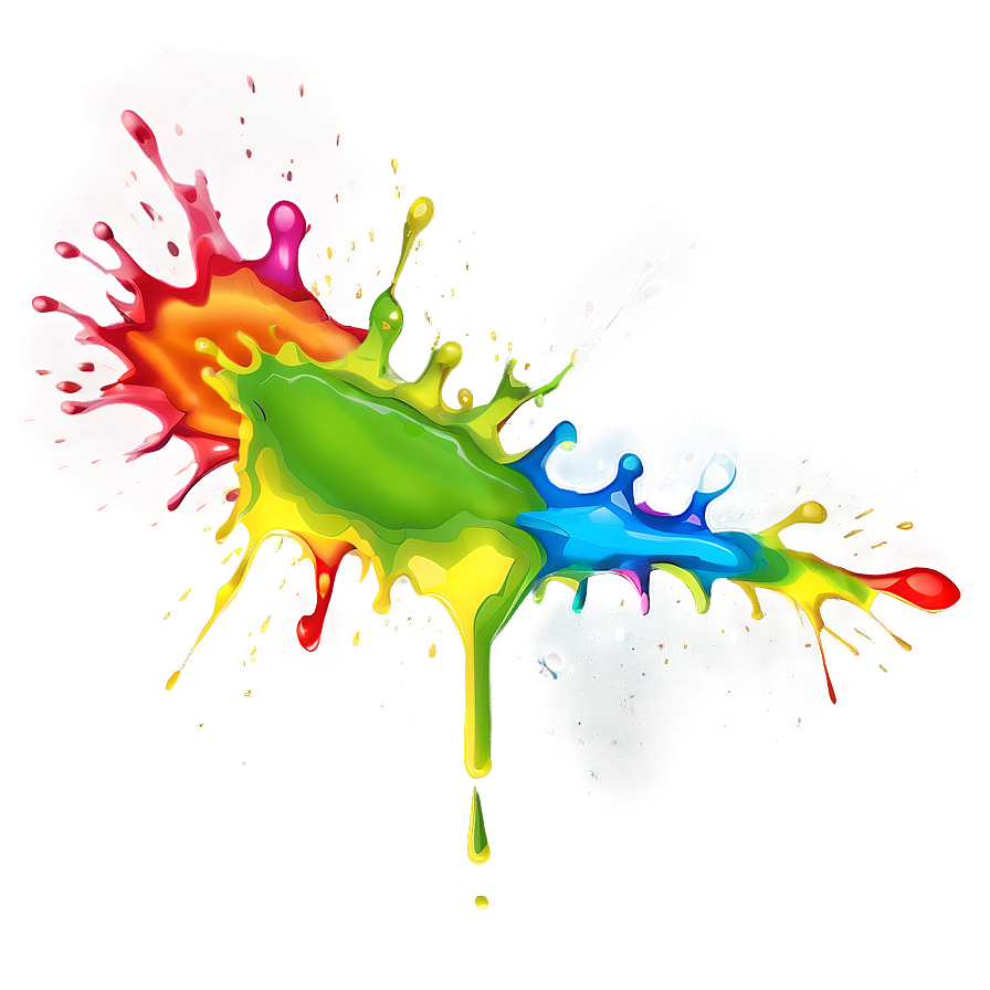 Rainbow Splat Png Ift