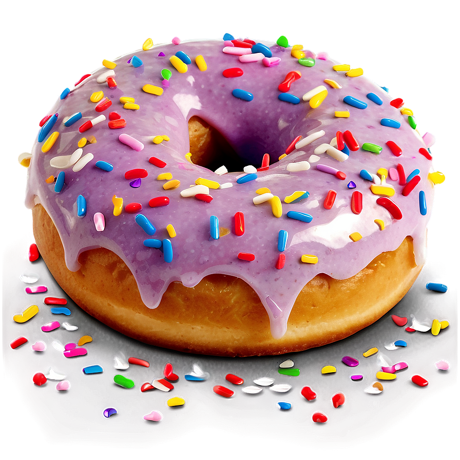 Rainbow Sprinkle Doughnut Png 06122024