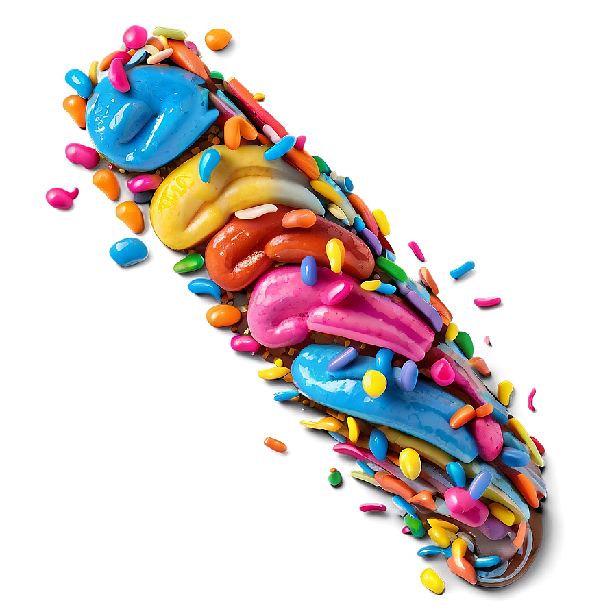 Rainbow Sprinkles Png 05252024