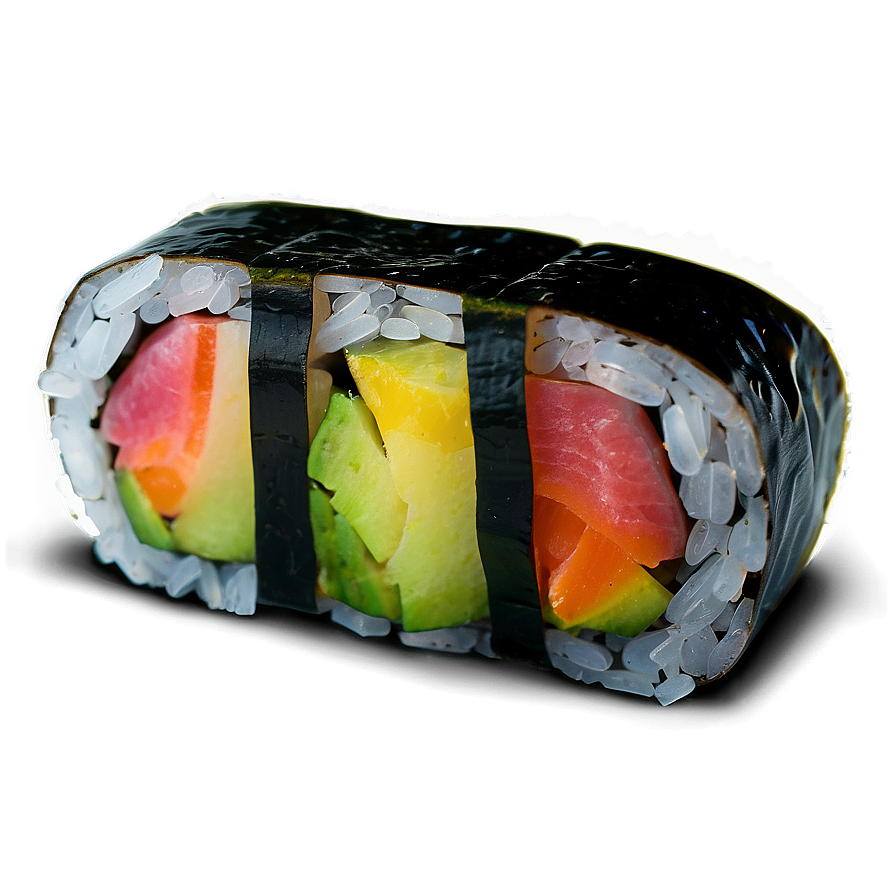 Rainbow Sushi Roll Png Fil