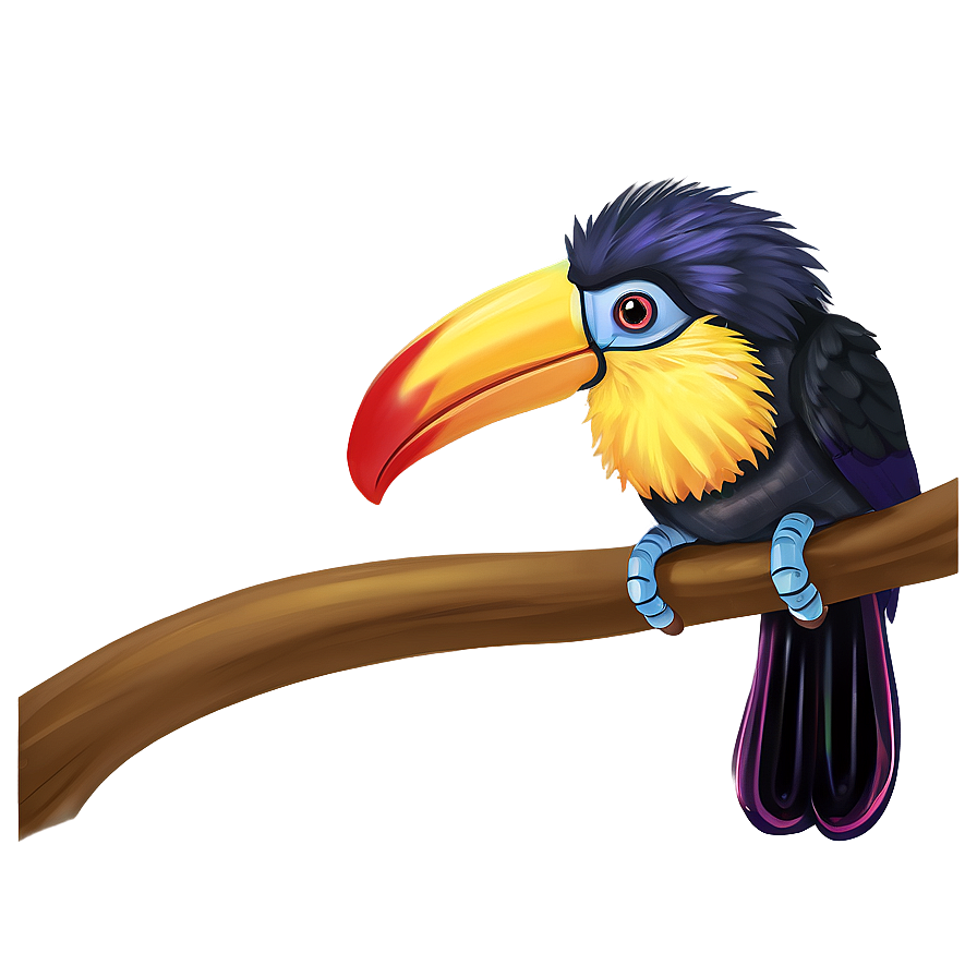 Rainbow Toucan Art Png Tkq67