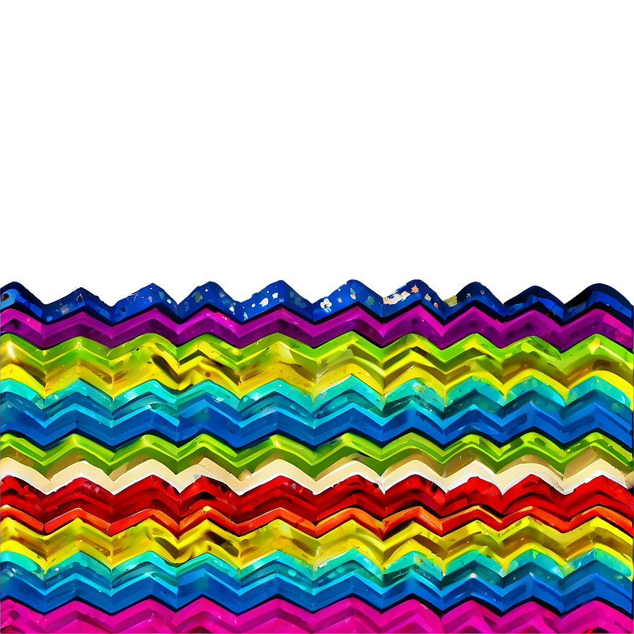 Rainbow Zigzag Pattern Png 04292024