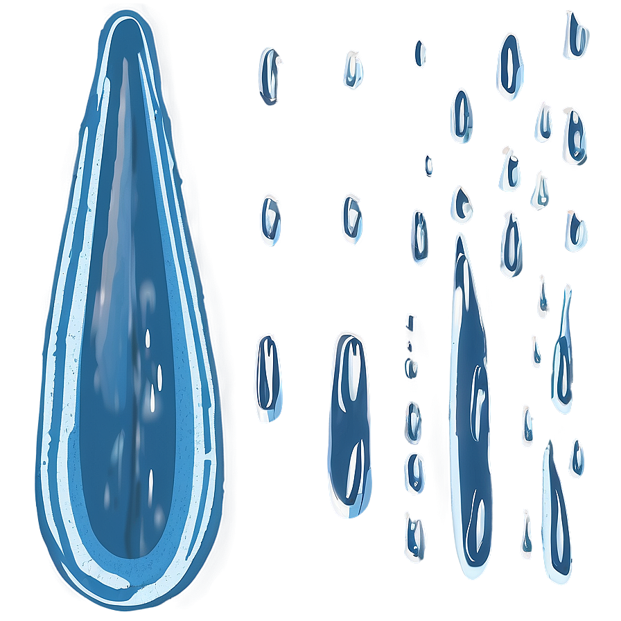 Raindrop Illustration Png 06202024