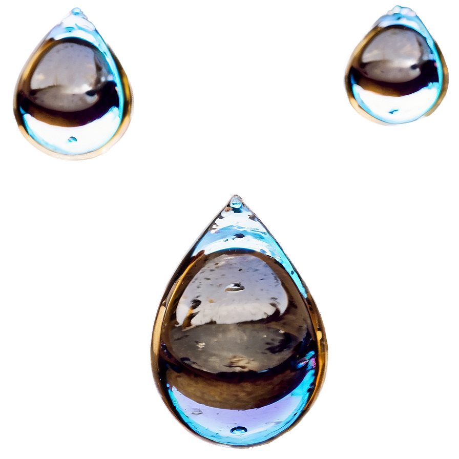 Raindrop Reflection In Water Png 06202024