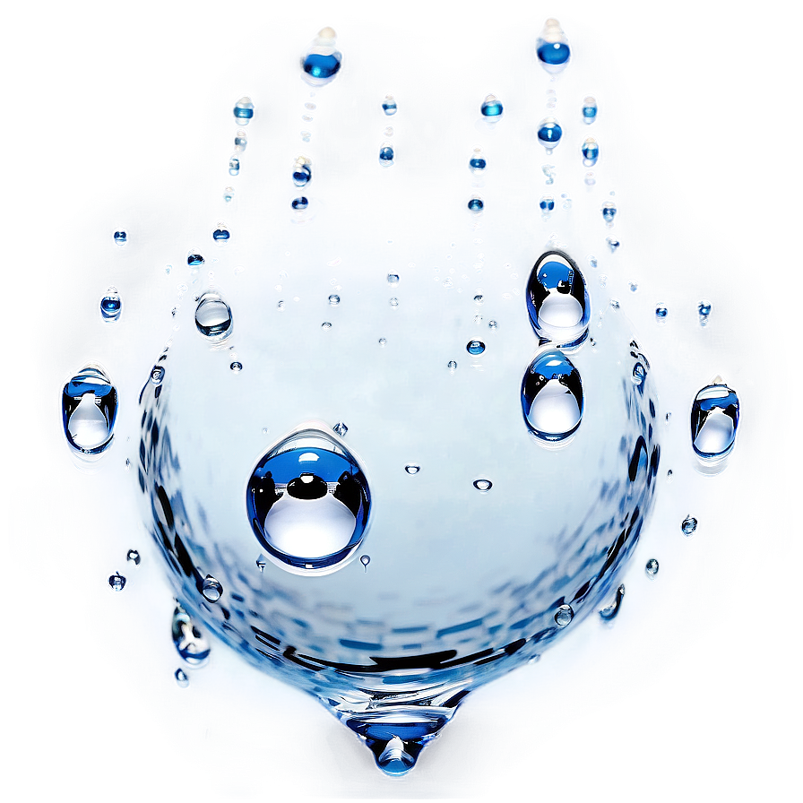 Raindrop Reflection In Water Png Uei62